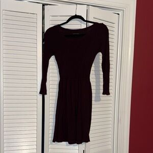 American Eagle Purple Sweater Dress